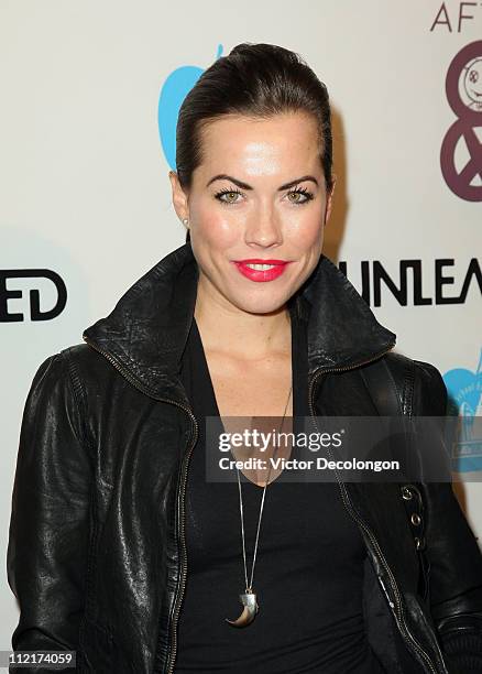 Ballerina Carrie Lee Riggins attends 'Unleashed Magazine Celebrates Cultural Icon & Graffiti Pioneer Fab 5 Freddy' event on April 13, 2011 in...