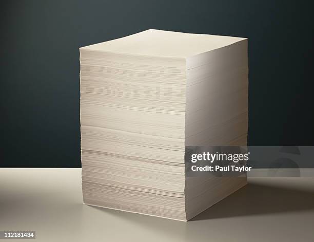 A2 Paper Stack Stack Of Paper Photos and Premium High Res Pictures - Getty Images
