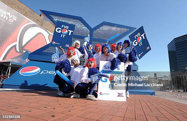 123 Pepsi Sponsored X Factor Auditions Presented By Fox Stock Photos ...