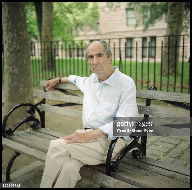 Author Philip Roth is photographed for Esquire Magazine on August 1, 2010 in New York City. Published image.