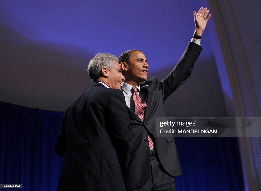 Chicago Mayor-elect and former White Hou