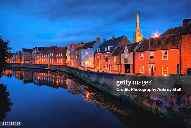 quayside (norwich) - norwich - fotografias e filmes do acervo