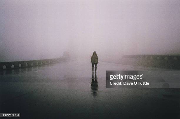 Woman in Fog