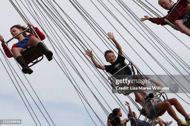 Sideshow Ride Ally Sideshow Alley Photos and Premium High Res Pictures - Getty Images