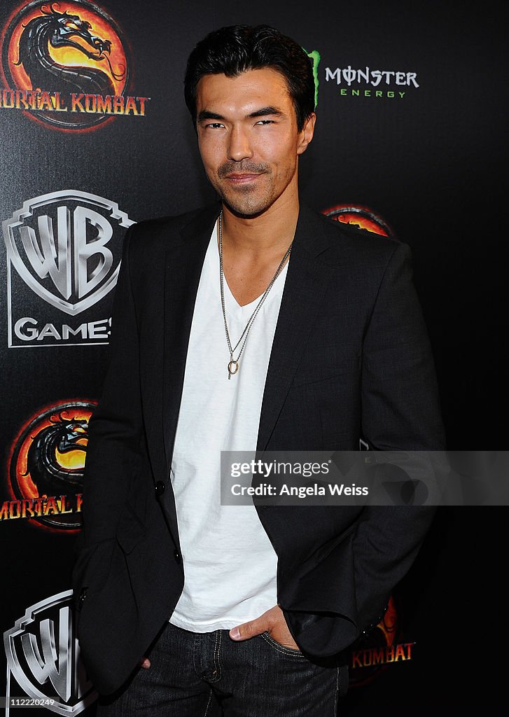 Actor Ian Anthony Dale arrives at the launch of Warner Bros. 'Mortal