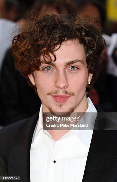 Aaron Johnson attends the National Movie Awards 2010 at the Royal Festival Hall on May 26, 2010 in London, England.