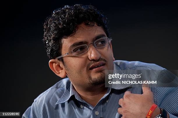 Egyptian Google executive Wael Ghonim attends a roundtable discussion entitled Youth, Jobs, and Inclusive Growth in the Middle East and North Africa...