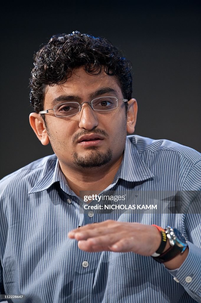 Egyptian Google executive Wael Ghonim at
