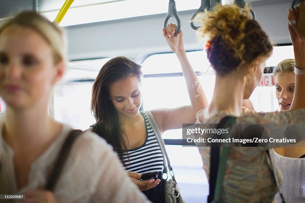 People in a bus