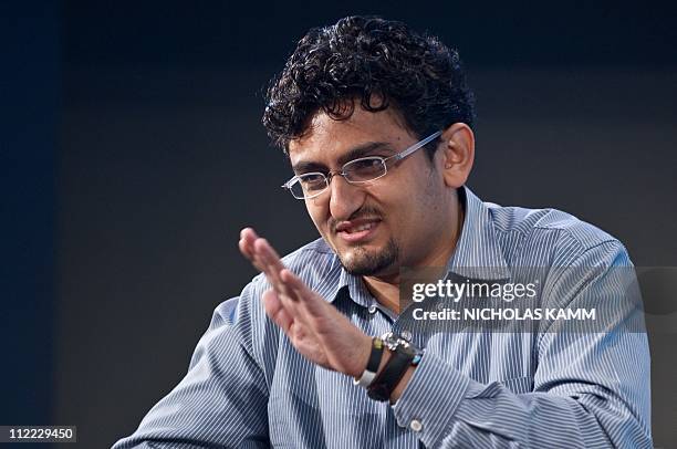 Egyptian Google executive Wael Ghonim attends a roundtable discussion entitled Youth, Jobs, and Inclusive Growth in the Middle East and North Africa...