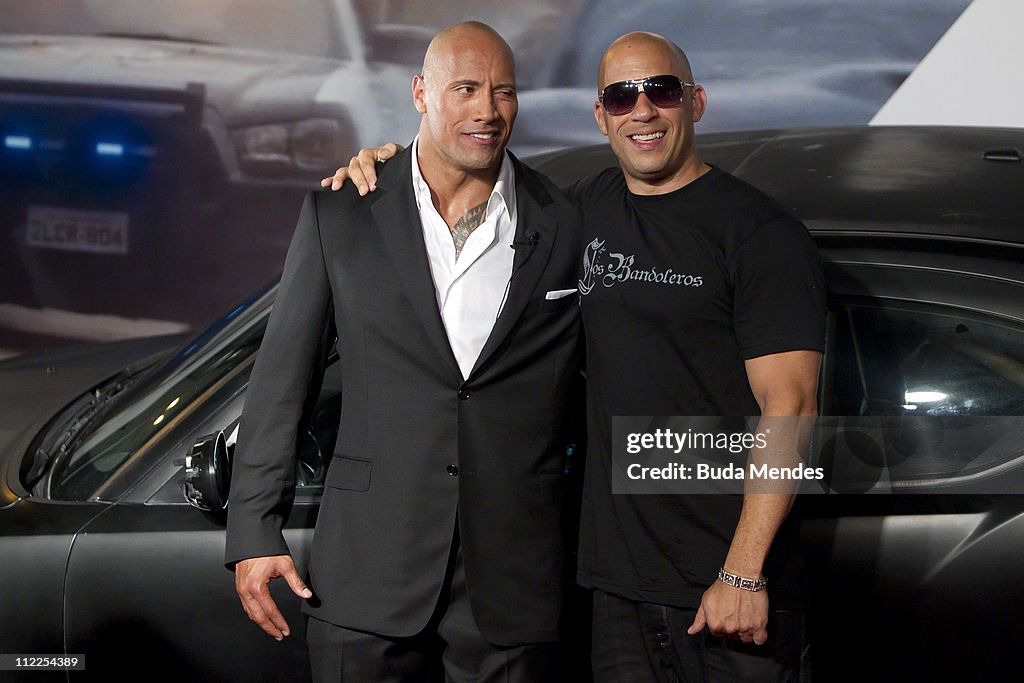 Fast and Furious 5 - Premiere in Rio de Janeiro