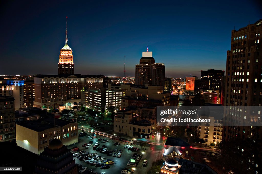 San Antonio Texas City Aerial
