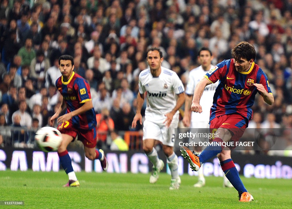 Barcelona's Argentinian forward Lionel M