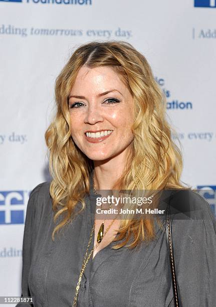 Actress Juliana Dever arrives at "The Block Party On Wisteria Lane" Benefit for the Cystic Fibrosis Foundation at Universal Studios on April 16, 2011...