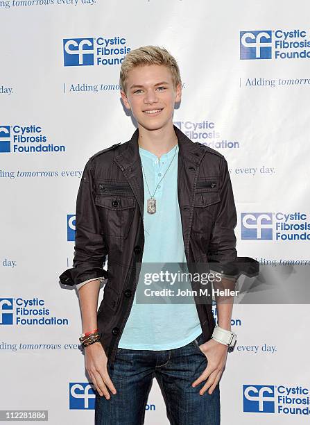 Actor Kenton Duty arrives at "The Block Party On Wisteria Lane" Benefit for the Cystic Fibrosis Foundation at Universal Studios on April 16, 2011 in...