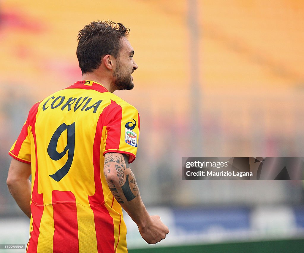 Lecce v Cagliari Calcio - Serie A