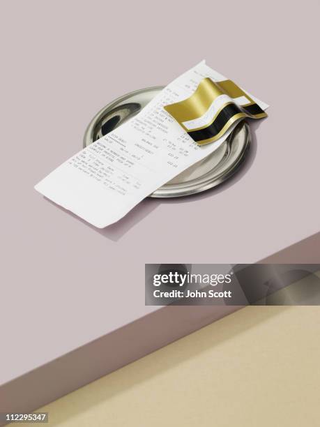 flexible credit card - kvitto bildbanksfoton och bilder