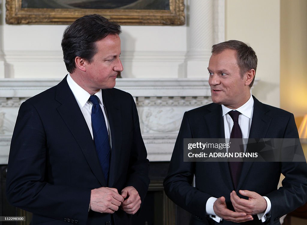 Britain's Prime Minister David Cameron (