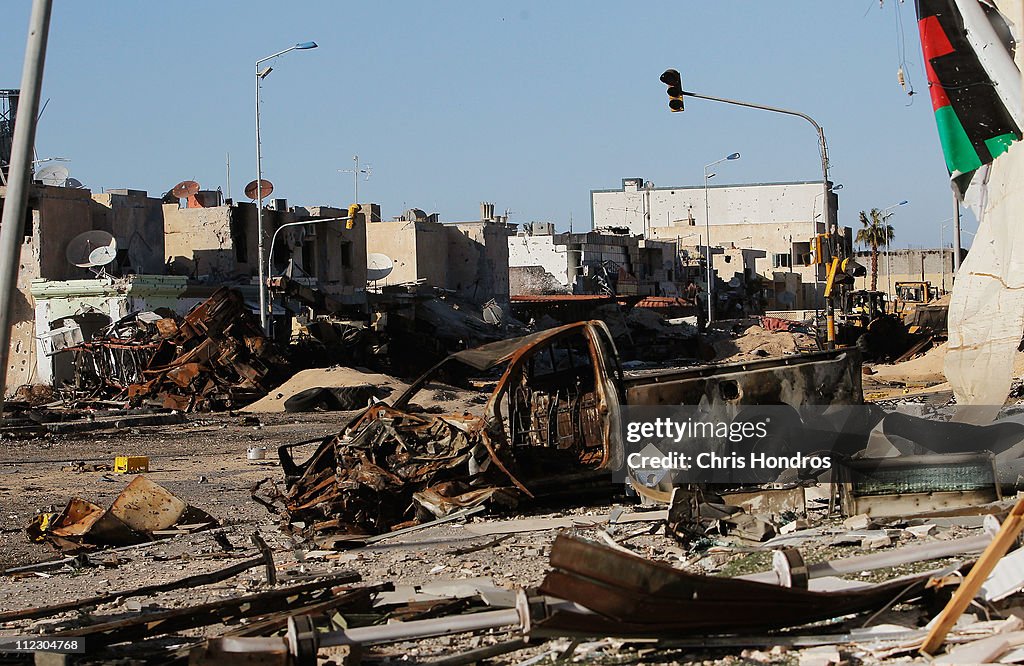 Besieged Libyan City Of Misrata Struggles Against Gaddafi's Forces