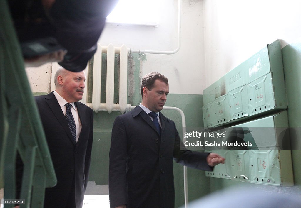 President Dmitry Medvedev Visits Irkutsk