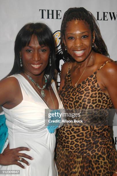 Kiki Shepard and Dawnn Lewis during KiKi Shepard's 4th Annual Celebrity Bowling Challenge-'06 at PINZ Entertainment Center/Guy's North in Studio...