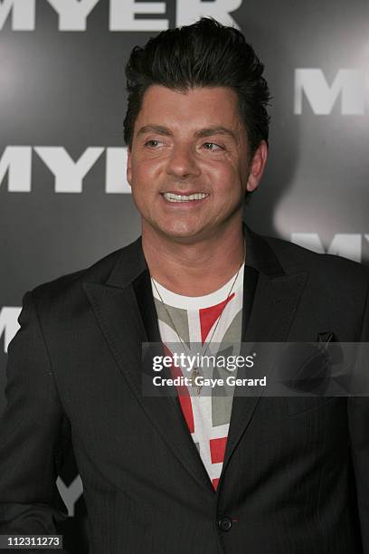 Alex Zabotto-Bentley during Myer Spring/Summer Fashion Show 2006 - Arrivals at Royal Hall of Industries in Sydney, NSW, Australia.