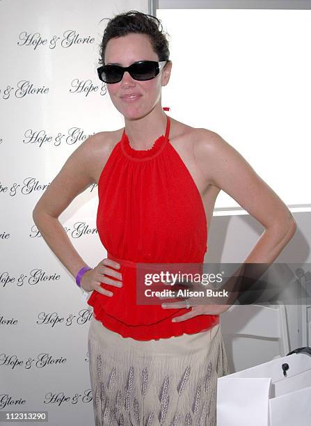 Ione Skye during Kari Feinstein 2006 Emmy Style Lounge - Day 1 in Los Angeles, California, United States.