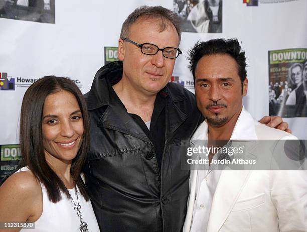 Maria Rita Caso, Rafal Zielinski and Joey Dedio during "Downtown: A Street Tale" Hollywood Premiere at Laemmle Sunset 5 in Hollywood, California,...