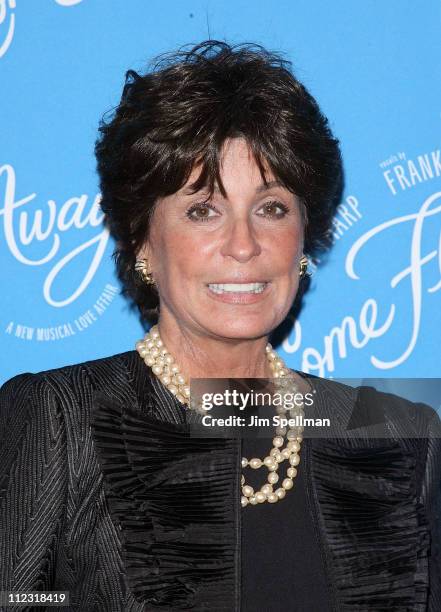 Tina Sinatra attends the Broadway opening of "Come Fly Away" at the Marriot Marquis on March 25, 2010 in New York City.