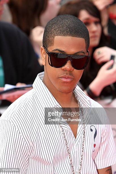 Musician Chipmunk attends the National Movie Awards 2010 at the Royal Festival Hall on May 26, 2010 in London, England.