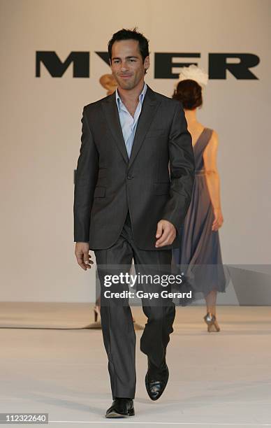 Alex Dimitriades during Motorola Spring Fashion Week 2006 - Flemington Spring Fashion Lunch at Flemington Racecourse in Melbourne, VIC, Australia.