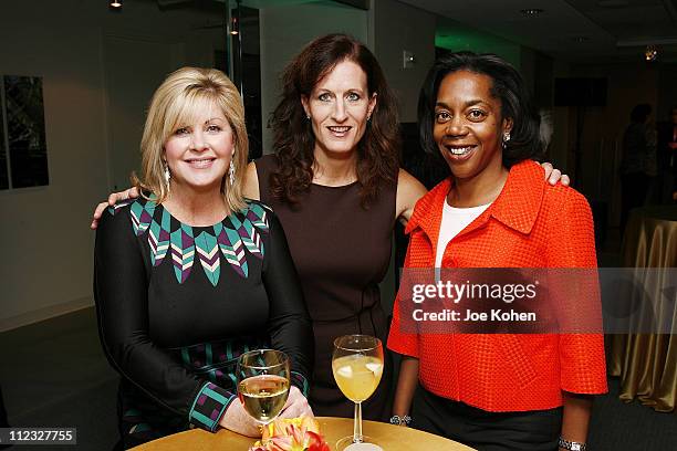 South Regional Director of the Recording Academy Susan Stewart, Executive Director of the New York Chapter Elizabeth Healy and Dawn Frisby-Byers of...