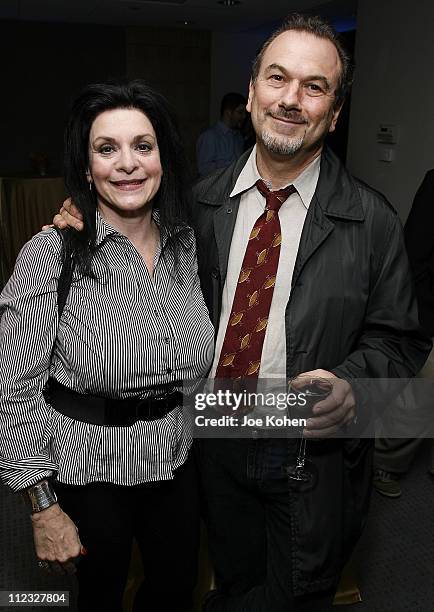 Producer Russ Titelman and publicist Ellyn Harris attend the New York Chapter of the National Academy of Recording Arts and Sciences Open House...