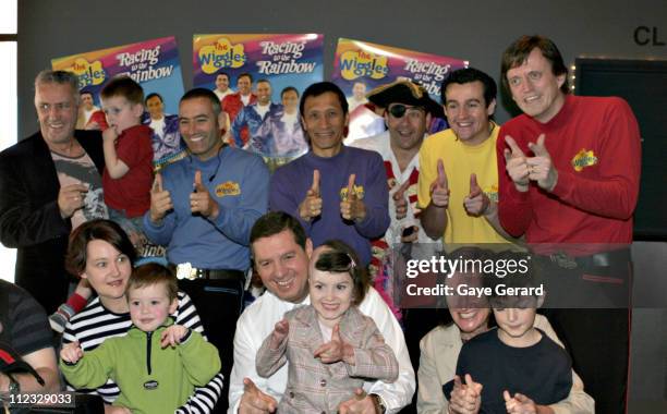 Meet and Greet with the Wiggles during The Wiggles Perform at Sydney Luna Park for Their 15th Birthday Special in Sydney, NSW, Australia.