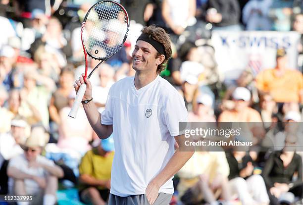 Mardy Fish attends the 6th Annual K-Swiss Desert Smash - Day 1 at La Quinta Resort and Club on March 9, 2010 in La Quinta, California.