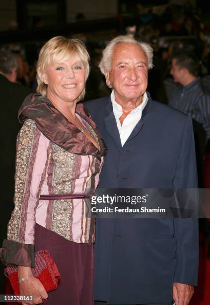 Michael Winner and guest during "The Prestige" London Premiere - Arrivals at Odeon West End in London, Great Britain.
