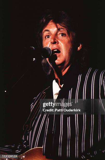 Paul McCartney during Paul McCartney in Concert at Giants Stadium - 1993 at Giants Stadium in East Rutherford, New Jersey, United States.