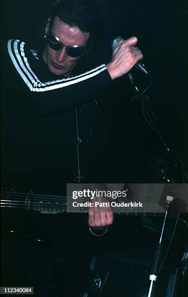 Daniel Ash of Love & Rockets during Love & Rockets in Concert at Irving Plaza - 1996 at Irving Plaza in New York City, New York, United States.