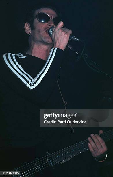 Daniel Ash of Love & Rockets during Love & Rockets in Concert at Irving Plaza - 1996 at Irving Plaza in New York City, New York, United States.