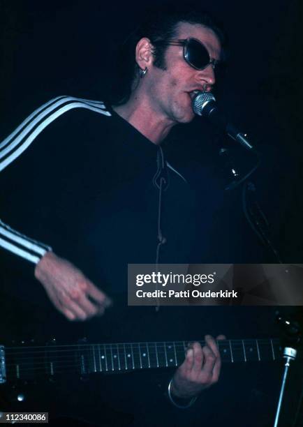 Daniel Ash of Love & Rockets during Love & Rockets in Concert at Irving Plaza - 1996 at Irving Plaza in New York City, New York, United States.