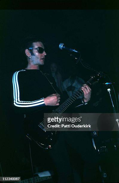 Daniel Ash of Love & Rockets during Love & Rockets in Concert at Irving Plaza - 1996 at Irving Plaza in New York City, New York, United States.