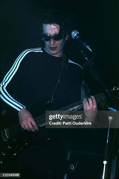 Daniel Ash of Love & Rockets during Love & Rockets in Concert at Irving Plaza - 1996 at Irving Plaza in New York City, New York, United States.