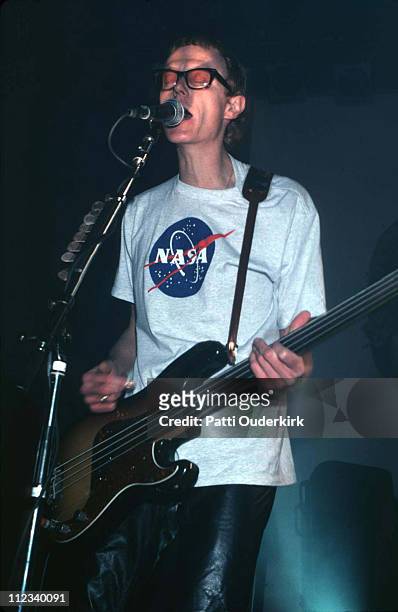 David J of Love & Rockets during Love & Rockets in Concert at Irving Plaza - 1996 at Irving Plaza in New York City, New York, United States.