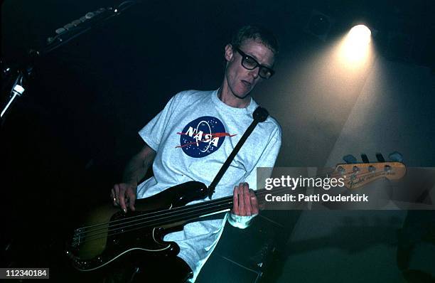 David J of Love & Rockets during Love & Rockets in Concert at Irving Plaza - 1996 at Irving Plaza in New York City, New York, United States.