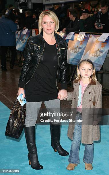 Louise Adams during "Happy Feet" London Premiere - Outside Arrivals in London, Great Britain.