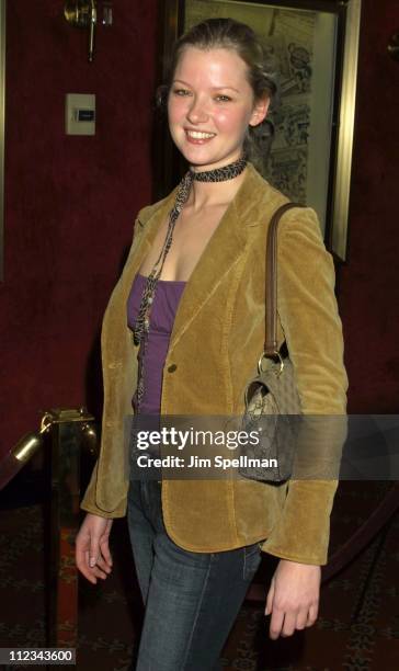 Gretchen Mol during New York Premiere Of "The Last Waltz" Rerelease at The Ziegfeld Theatre in New York, New York, United States.