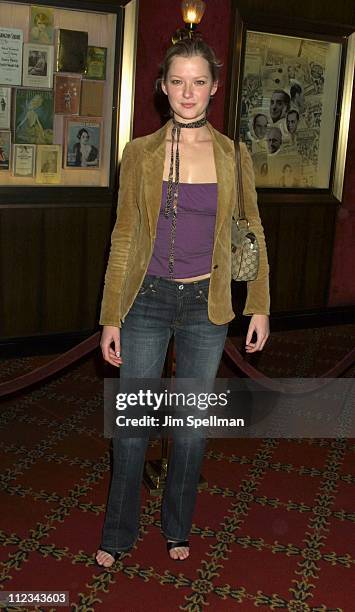 Gretchen Mol during New York Premiere Of "The Last Waltz" Rerelease at The Ziegfeld Theatre in New York, New York, United States.