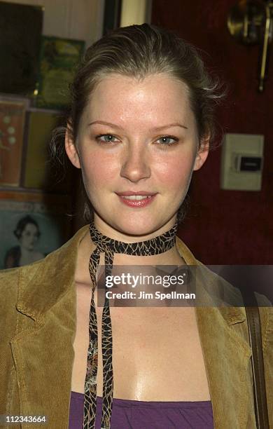 Gretchen Mol during New York Premiere Of "The Last Waltz" Rerelease at The Ziegfeld Theatre in New York, New York, United States.