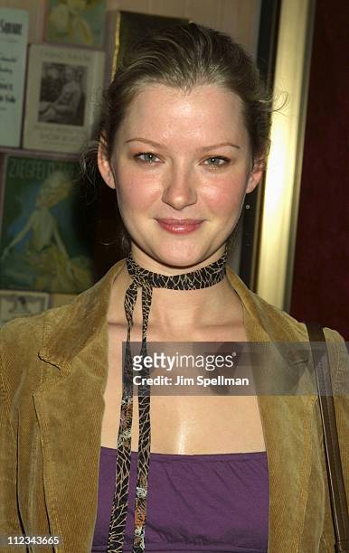 Gretchen Mol during New York Premiere Of "The Last Waltz" Rerelease at The Ziegfeld Theatre in New York, New York, United States.