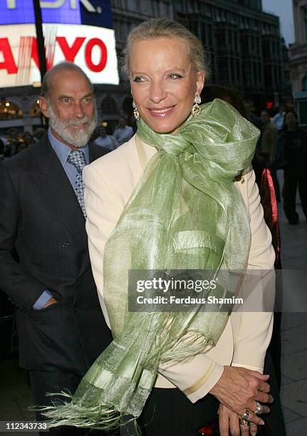 Prince And Princess Michael Of Kent during Jermyn Street Theatre 10th Anniversary Gala at The Criterion Theatre in London, Great Britain.